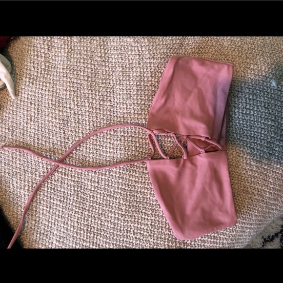 Disruptive youth blush pink bikini set! - Picture 2 of 4